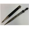 Image 1 : ANTIQUE RUSSIAN COSSACK CAUCASIAN KINJAL DAGGER SILVER DECORATED SIGNED
