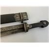 Image 9 : ANTIQUE RUSSIAN COSSACK CAUCASIAN KINJAL DAGGER SILVER DECORATED SIGNED