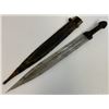 Image 5 : ANTIQUE RUSSIAN COSSACK CAUCASIAN KINJAL DAGGER SILVER DECORATED