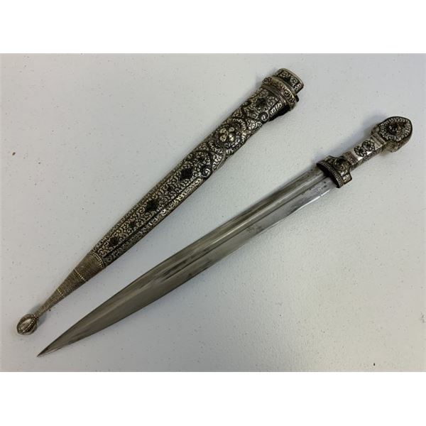 LARGE RUSSIAN COSSACK KINJAL DAGGER