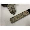 Image 4 : ANTIQUE RUSSIAN COSSACK BELT CAUCASIAN SILVER NIELLO 1913 DATED