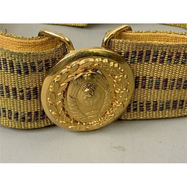 USSR SOVIET RUSSIAN GENERAL PARADE DRESS DAGGER BELT