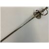 Image 4 : ANTIQUE BRITISH ORNATE STEEL FORMAL DRESS COURT SWORD WITH ETCHED BLADE
