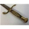 Image 14 : BEAUTIFUL ANTIQUE FRENCH DAGGER MADE FROM NAPOLEONIC GENERAL SWORD