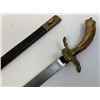 Image 2 : ANTIQUE GERMAN HUNTING DAGGER SHORT SWORD HIRSCHFANGER WITH ETCHED BLADE