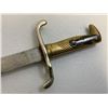 Image 5 : ANTIQUE GERMAN M1871 BAYONET WITH ETCHED BLADE AND SCABBARD