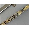 Image 13 : IMPERIAL GERMANY MINIATURE PRESENTATION SWORD WITH ENGRAVED GILDED BLADE