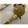 Image 5 : IMPERIAL GERMANY MINIATURE PRESENTATION SWORD WITH ENGRAVED GILDED BLADE