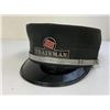 Image 2 : VINTAGE TRAINMAN CAP THE MILWAUKEE ROAD RAILROAD OFFICIAL