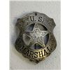 Image 1 : VINTAGE OBSOLETE US MARSHAL BADGE