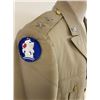 Image 6 : WWII US 2 STAR GENERAL SUMMER LIGHT UNIFORM TUNIC