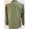 Image 7 : VINTAGE US ARMY AIRBORNE RANGER OFFICER MARKSMAN GREEN UNIFORM SHIRT - NAMED