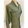 Image 8 : VINTAGE US ARMY AIRBORNE RANGER OFFICER MARKSMAN GREEN UNIFORM SHIRT - NAMED