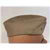 Image 6 : WWII US NAVY ADMIRAL TAN GARRISON CAP