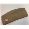 Image 7 : WWII US NAVY ADMIRAL TAN GARRISON CAP