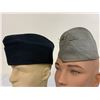 Image 2 : WWII US NAVY OFFICERS LOT OF 2 GARRISON CAPS