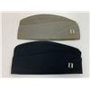 Image 3 : WWII US NAVY OFFICERS LOT OF 2 GARRISON CAPS