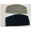 Image 4 : WWII US NAVY OFFICERS LOT OF 2 GARRISON CAPS