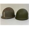 Image 12 : WWII US M1 FIXED BALE STEEL HELMET WITH CAPAC LINER