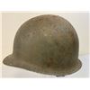 Image 2 : WWII US M1 FIXED BALE STEEL HELMET WITH CAPAC LINER
