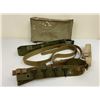 Image 1 : WWII AND LATER LOT OF US WEB CARRY AND PISTOL BELTS AND BAG