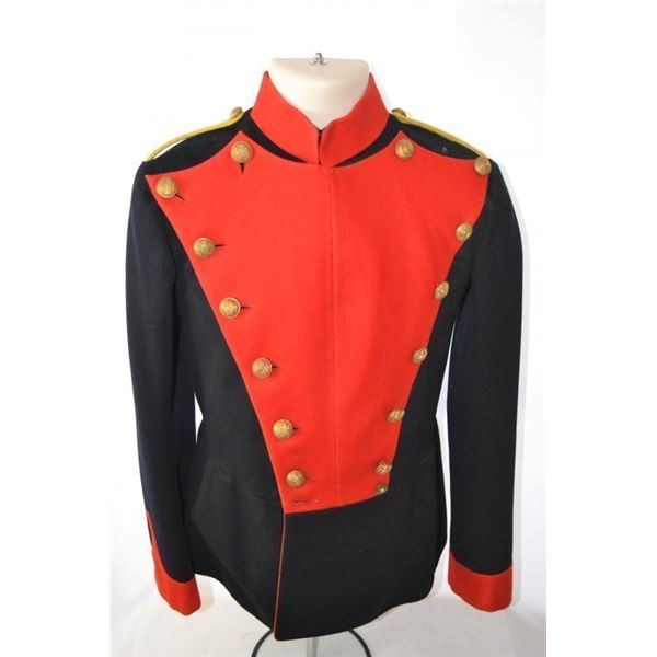 ANTIQUE BRITISH 5th ROYAL IRISH LANCERS UNIFORM TUNIC AND PANTS
