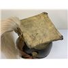 Image 11 : ANTIQUE BRITISH 17th LANCERS CAP HELMET WITH WHITE HORSEHAIR PLUMAGE