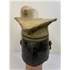 Image 5 : ANTIQUE BRITISH 17th LANCERS CAP HELMET WITH WHITE HORSEHAIR PLUMAGE