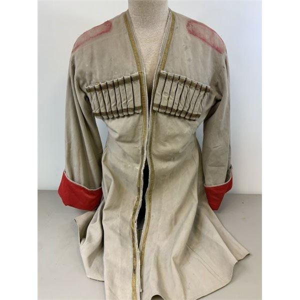 ANTIQUE RUSSIAN COSSACK UNIFORM DRESS CHERKESKA