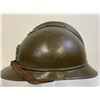 Image 3 : WWI RUSSIA M1916 HELMET WHITE ARMY CIVIL WAR USED WITH SCULL ATTACHED