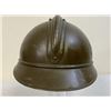 Image 4 : WWI RUSSIA M1916 HELMET WHITE ARMY CIVIL WAR USED WITH SCULL ATTACHED
