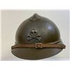 Image 6 : WWI RUSSIA M1916 HELMET WHITE ARMY CIVIL WAR USED WITH SCULL ATTACHED