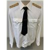 Image 2 : COLD WAR ERA USSR OFFICER RANK DRESS UNIFORM SHIRT