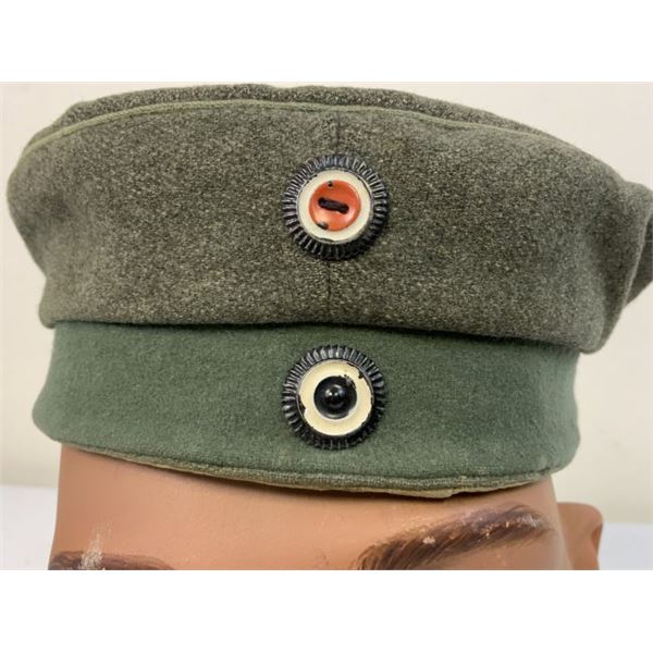 IMPERIAL GERMANY PRUSSIAN M1907 JAGER NCO FIELD CAP - Fieldmutze