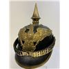 Image 2 : IMPERIAL GERMAN PRUSSIAN GUARD NCO EARLY PICKELHAUBE SPIKE HELMET