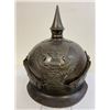 Image 2 : IMPERIAL GERMANY WWI CAVALRY "JAGER ZU PFERDE" LOBSTER TAIL PICKELHAUBE SPIKED METAL HELMET