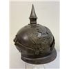 Image 5 : IMPERIAL GERMANY WWI CAVALRY "JAGER ZU PFERDE" LOBSTER TAIL PICKELHAUBE SPIKED METAL HELMET