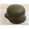 Image 5 : WWII GERMAN M42 COMBAT HELMET COMPLETE WITH LINER AND CHINSTRAP