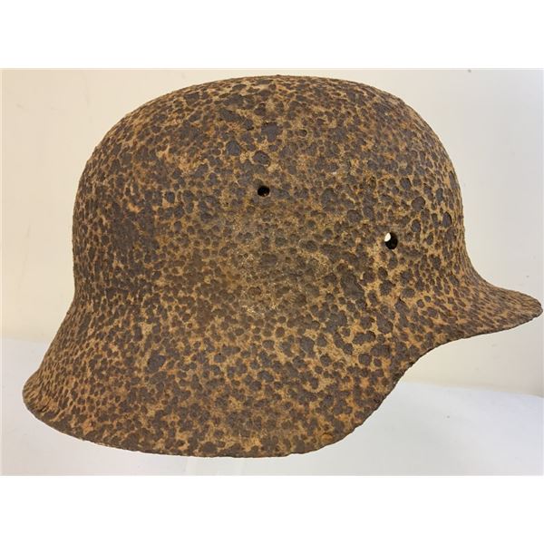 WWII GERMAN M42 COMBAT RUSSIAN FRONT HELMET STALINGRAD AREA FIND