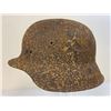 Image 3 : WWII GERMAN M42 COMBAT RUSSIAN FRONT HELMET STALINGRAD AREA FIND