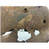 Image 4 : WWII GERMAN M35 HEAVY COMBAT DAMAGED HELMET FROM RUSSIAN FRONT