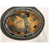 Image 14 : WWII GERMAN M1938 LUFTWAFFE PARATROOPER HELMET COMPLETE WITH LINER AND CHINSTRAP