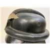 Image 6 : GERMANY THIRD REICH NSKK 1st MODEL LEATHER MOTORCYCLE CRASH HELMET