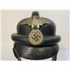 Image 8 : GERMANY THIRD REICH NSKK 1st MODEL LEATHER MOTORCYCLE CRASH HELMET