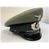 Image 3 : WWII GERMAN NCO OFFICERS INFANTRY VISOR CAP HAT
