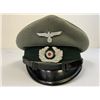 Image 9 : WWII GERMAN NCO OFFICERS INFANTRY VISOR CAP HAT