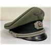 Image 4 : WWII GERMAN ARMY DOCTOR MEDICAL OFFICER'S VISOR HAT CAP
