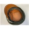 Image 6 : WWII GERMAN ARMY PIONEER OFFICERS VISOR HAT CAP
