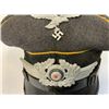 Image 7 : WWII GERMAN LUFTWAFFE FLIGHT NCO OFFICER CRUSHER TYPE VISOR CAP