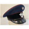 Image 2 : WWII GERMAN FIRE POLICE OFFICIAL VISOR HAT CAP